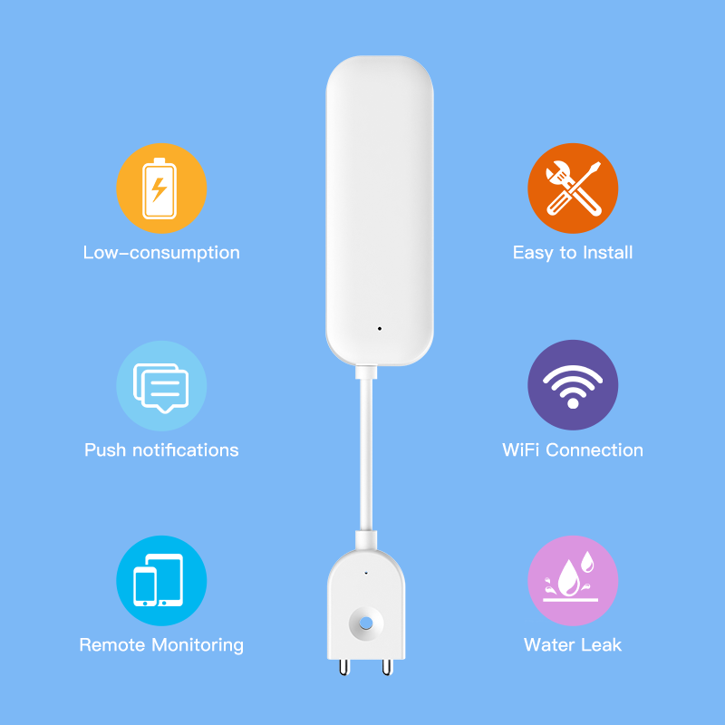 Tuya WiFi ZigBee Water Sensor  - Smart Home Network recension och pris