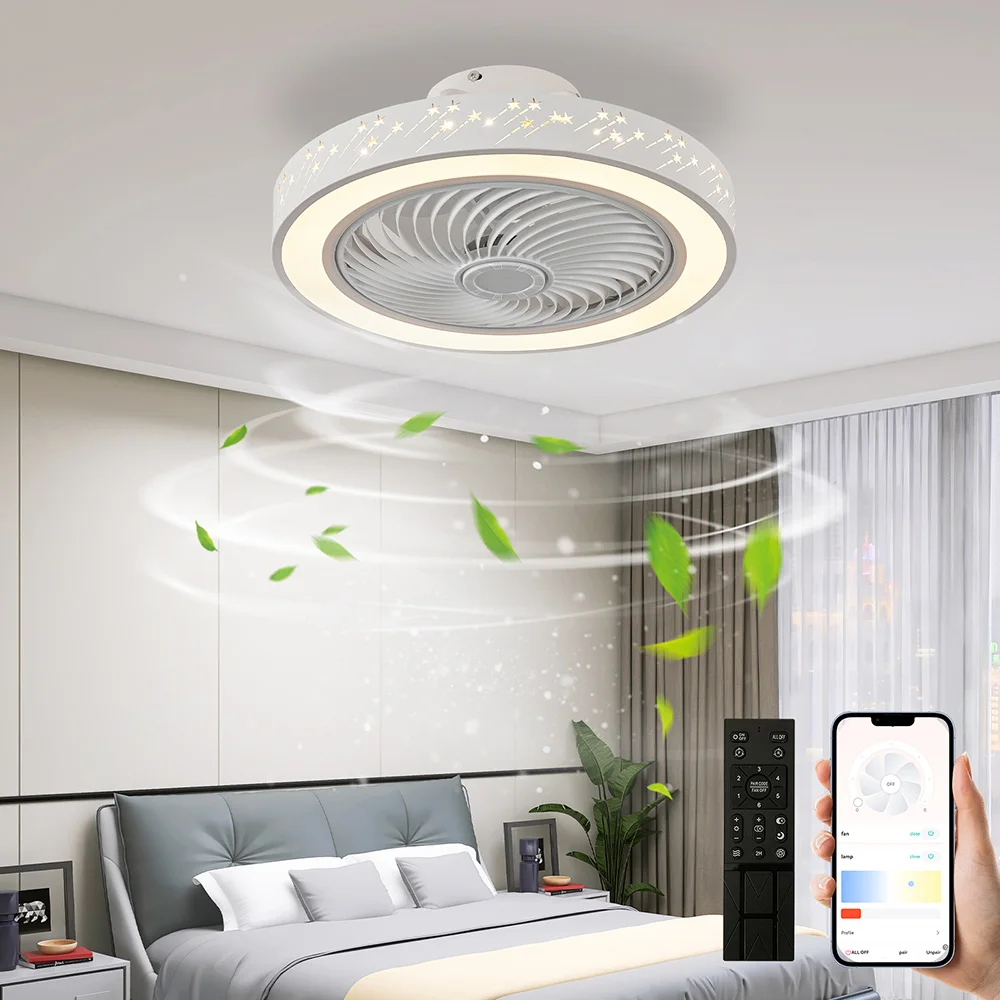 Smart App ceiling fan 46CM fan - Smart Ceiling Fan recension och pris