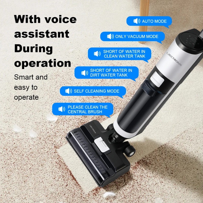 Liectroux i7Pro Cordless Vacuu - Smart Home Floor Plan recension och pris