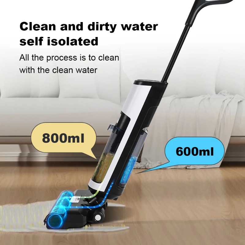 Liectroux i7Pro Cordless Vacuu - Smart Home Floor Plan recension och pris