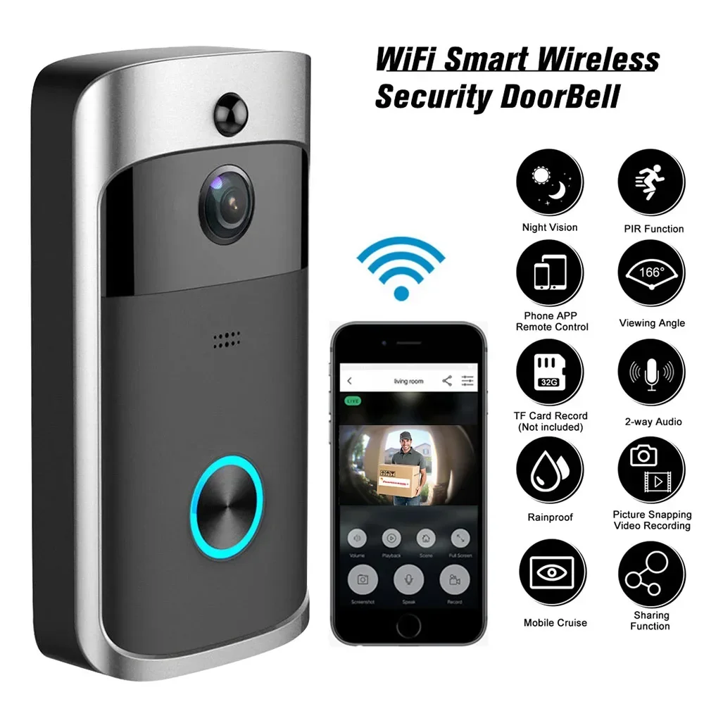 720P HD Smart Home Wireless WI - Smart Home Video Doorphone Ezviz recension och pris