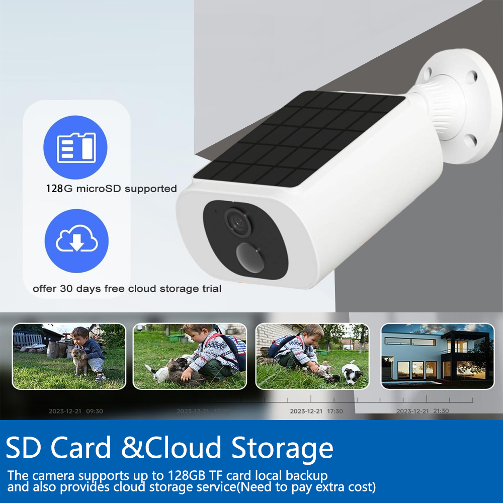 Tuya 5MP Solar Security Camera - Smart Home Outdoor Camera recension och pris
