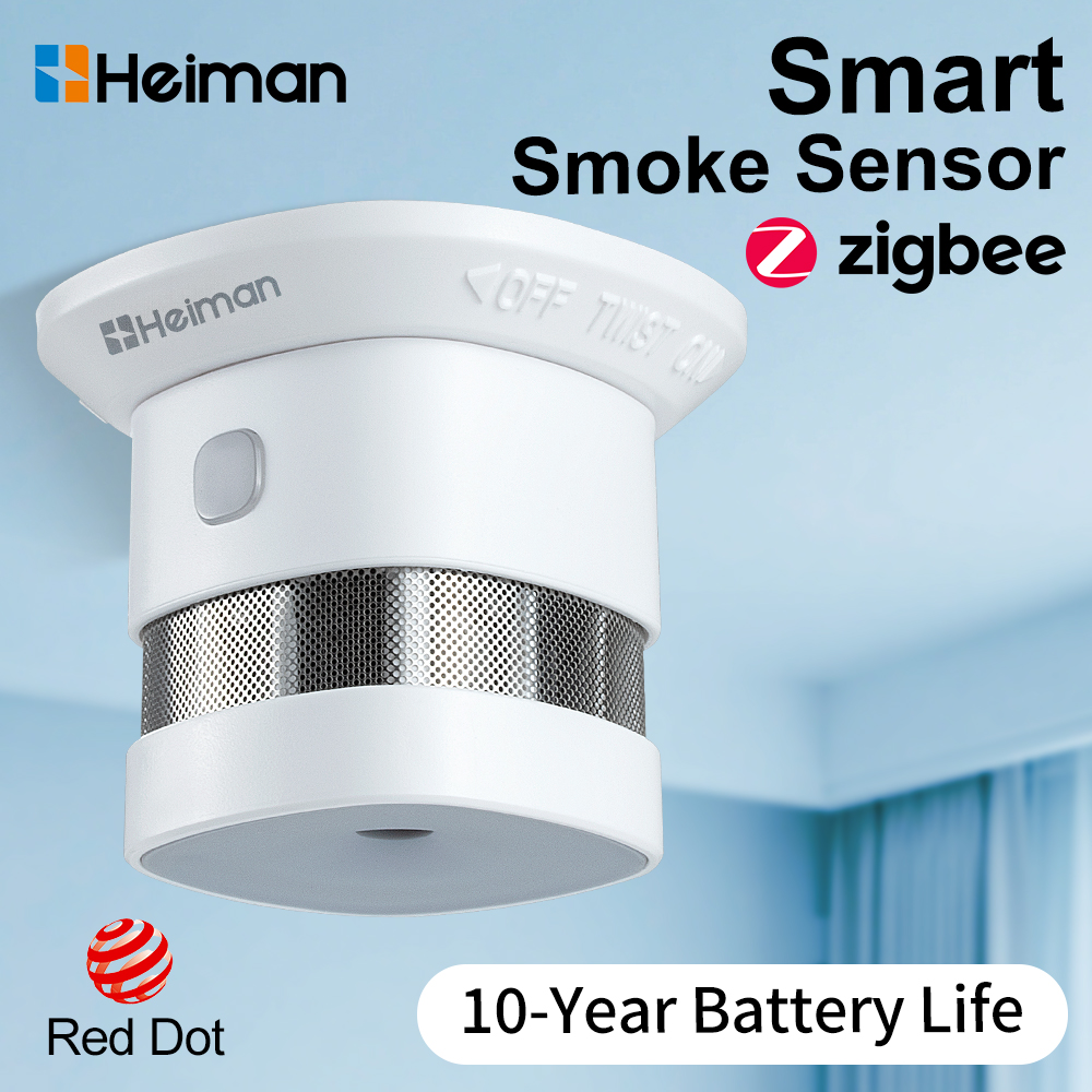 HEIMAN Zigbee Smoke Detector – - Smart Smoke Detector recension och pris