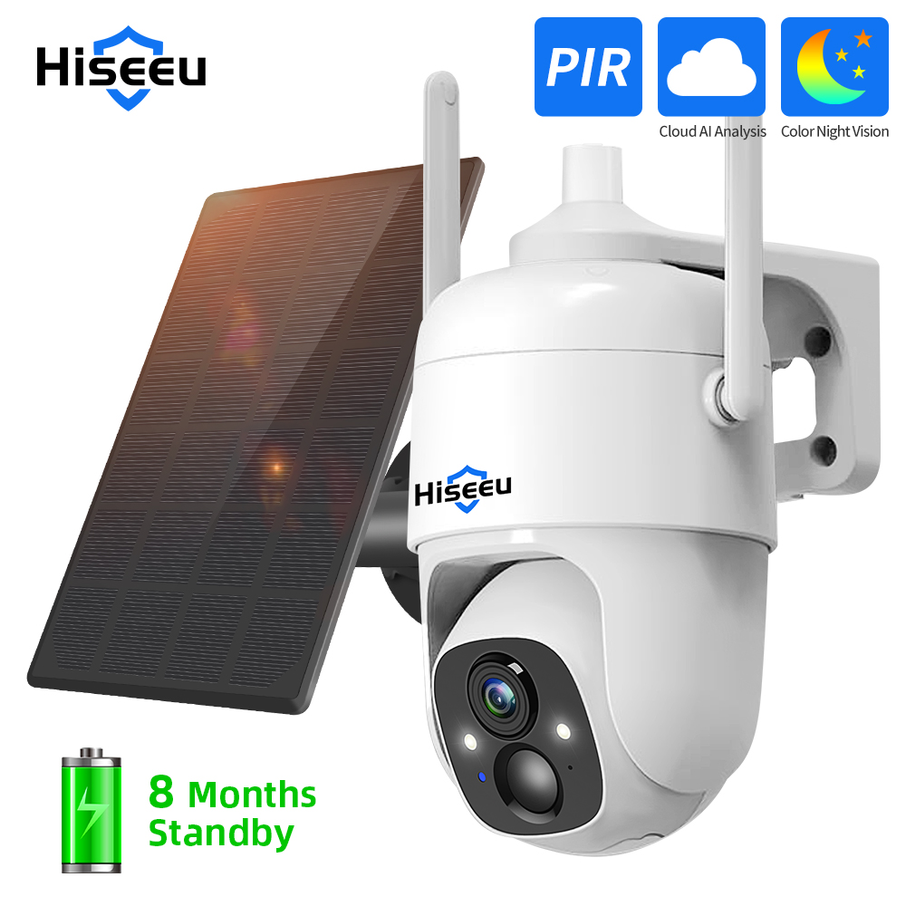 Hiseeu 3MP Cloud AI WiFi Video - Smart Home Outdoor Camera recension och pris