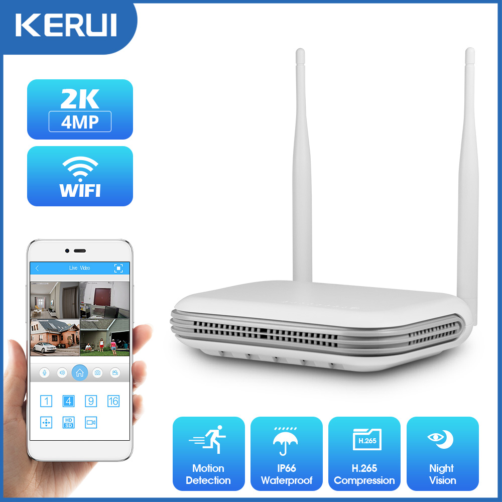 KERUI 2K 4MP Outdoor Full HD S - Smart Home Outdoor Camera recension och pris