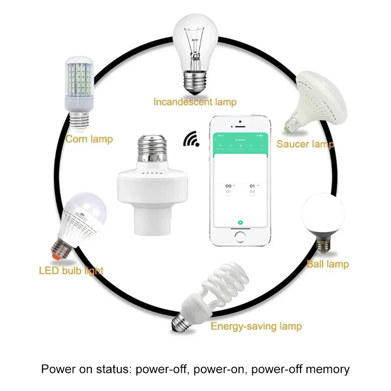 Tuya Smart E27 Socket Switch A - Smart Home Life recension och pris