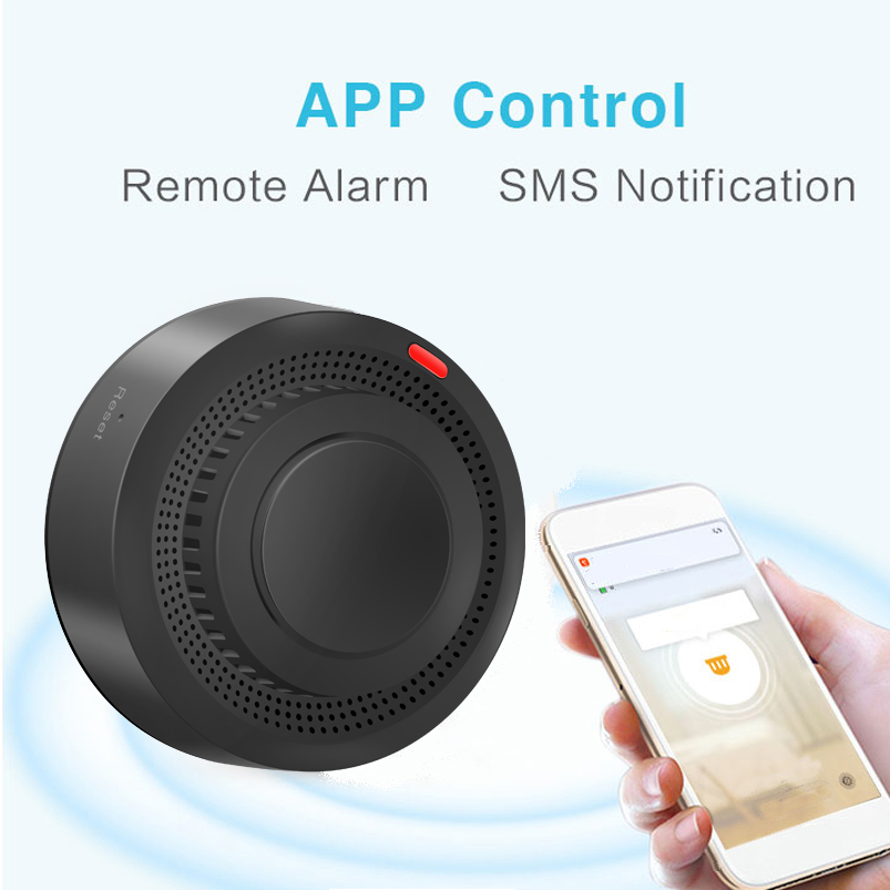 2.4G WiFi Smoke Detector Wirel - Smart Smoke Detector recension och pris