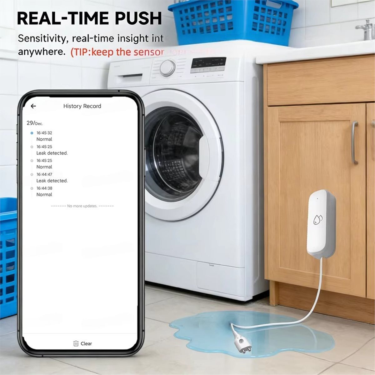 Compatible ZigBee Water Leak S - Smart Home Life recension och pris