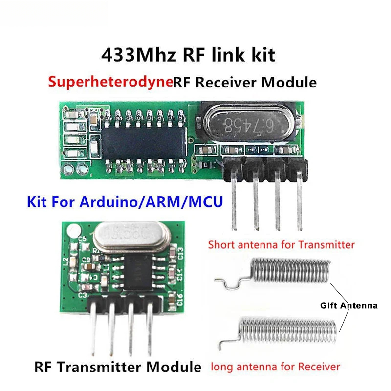 433Mhz RF Transmitter and Rece - Smart Home Arduino Uno recension och pris