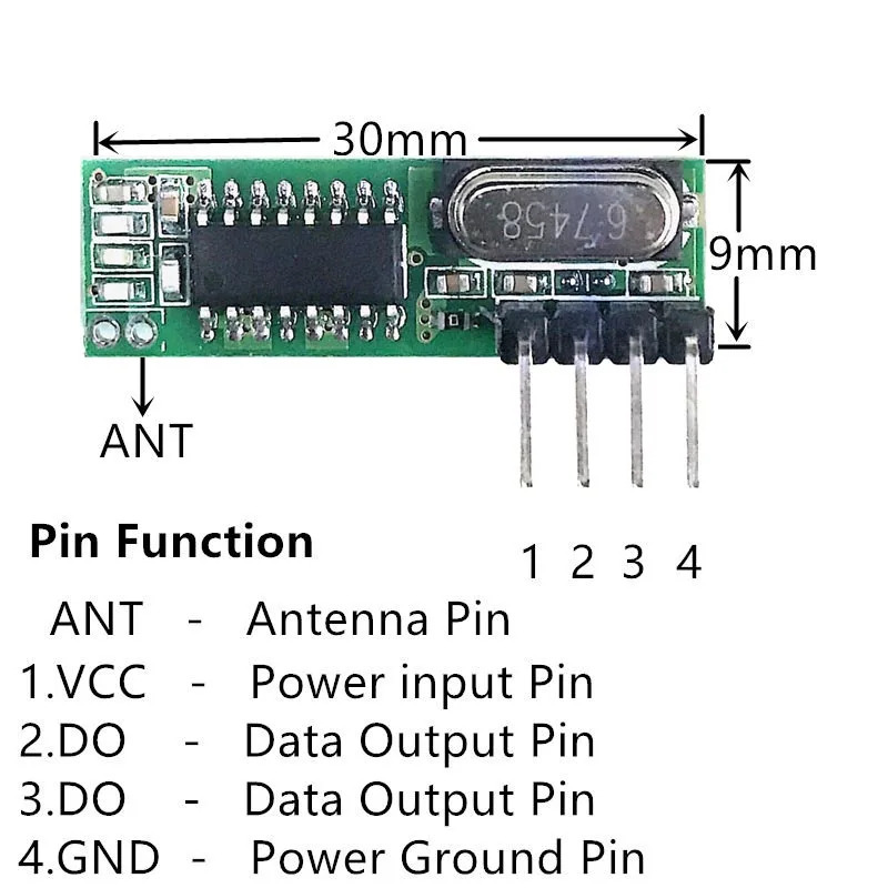 433Mhz RF Transmitter and Rece - Smart Home Arduino Uno recension och pris