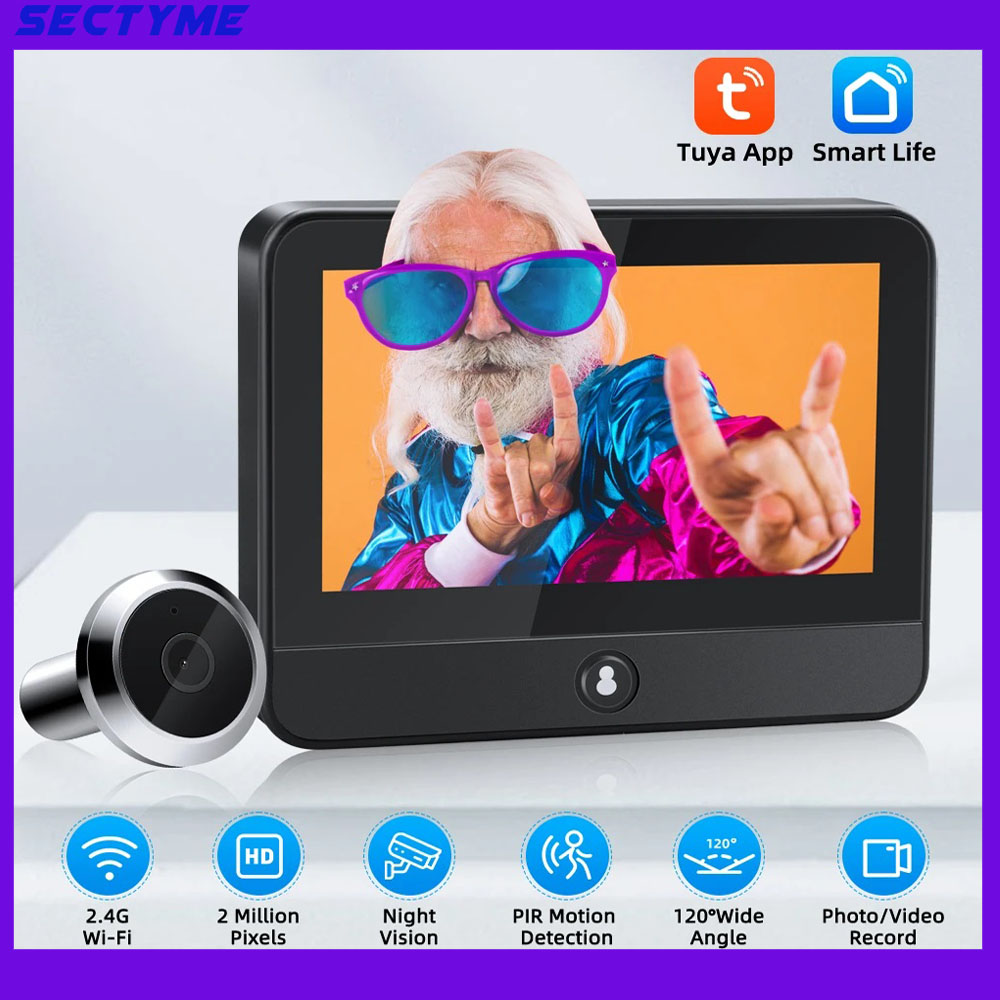 4.3 Inch Tuya Smart Home WiFi  - Smart Home Video Doorphone Ezviz recension och pris