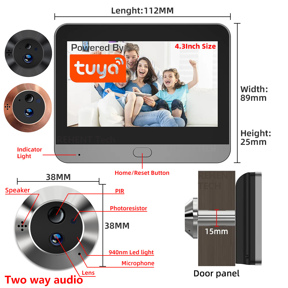 Mini Two Way Audio 3MP Tuya Sm - Smart Home Battery Camera recension och pris